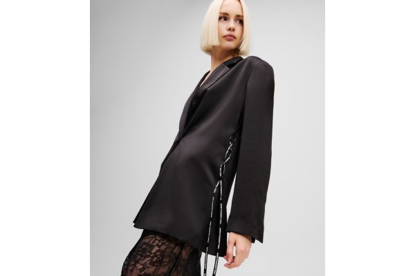 Γυναικείο Σακάκι Μαύρο Karl Lagerfeld Jeans A1W14022-999 BLACK