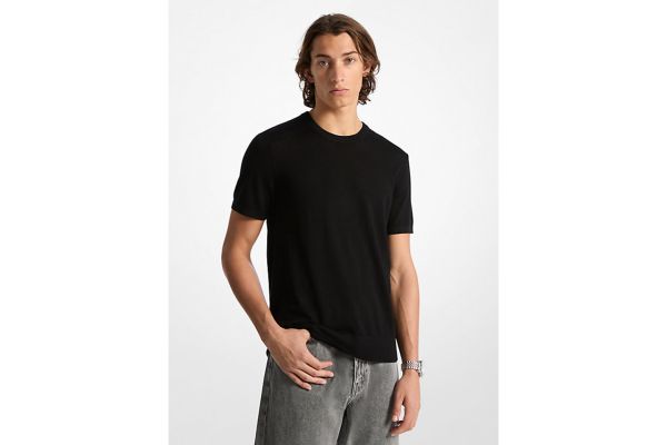 Ανδρικό T-shirt Μαύρο Michael Kors CR560DE7AP-001