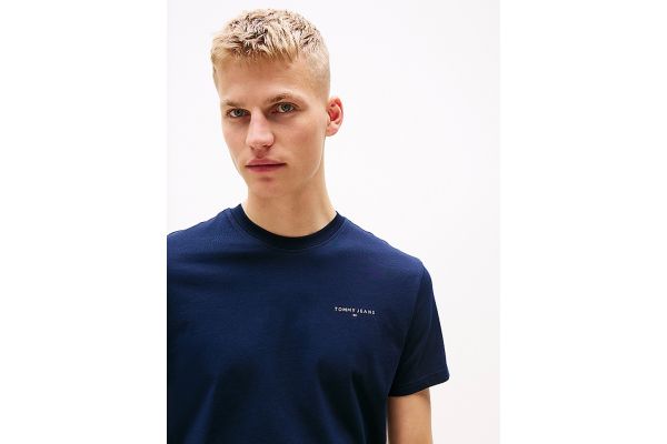 Ανδρικό T-shirt Navy Μπλε Tommy Jeans DM0DM21188-C1G
