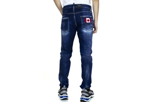 Ανδρικό Cool Guy Τζιν Navy Μπλε Dsquared2 S74LB1336S30664-470