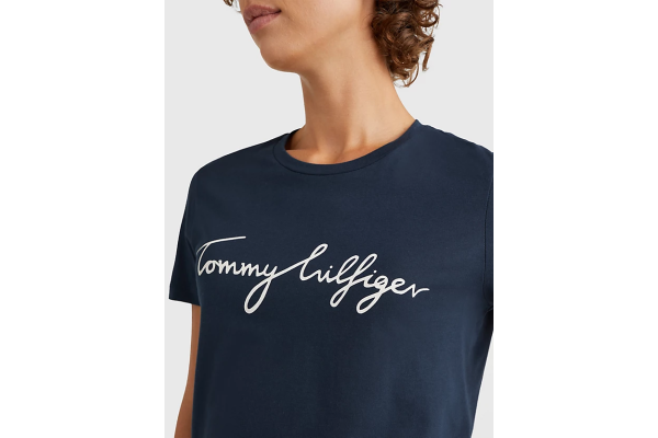 Γυναικείο Heritage T-shirt Navy Μπλε Tommy Hilfiger WW0WW24967-403