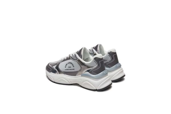 Γυναικεία Δερμάτινα Maison Sneakers Ασημί Karl Lagerfeld KL65638M-4SL SILVER