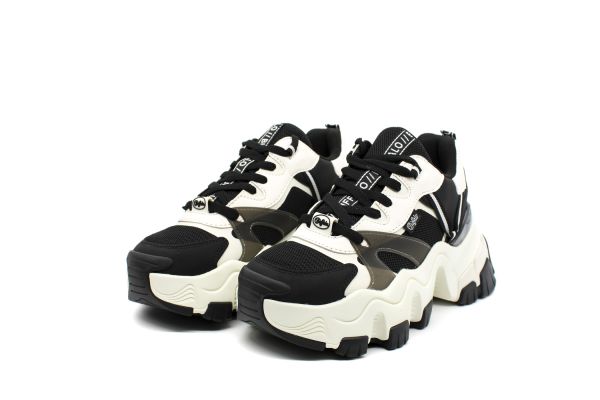 Γυναικεία Norion Sneakers Μαύρα Buffalo BUF1622380-BLACK WHITE