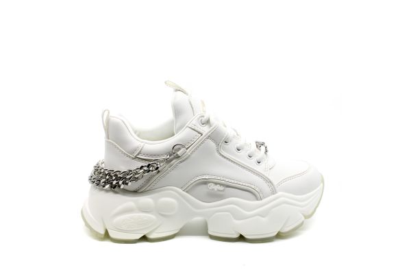 Γυναικεία Binary Chain 3.0 Sneakers Λευκά Buffalo BUF1630958-WHITE SILVER