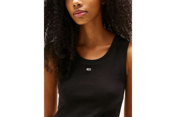 Γυναικείο Essential Tank Top Μαύρο Tommy Jeans DW0DW20673-BDS