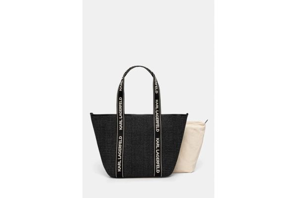 Γυναικεία K/Essential Τσάντα Μαύρη Karl Lagerfeld A1W46074-999 BLACK