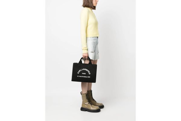 Γυναικεία K/Rsg Tote Τσάντα Μαύρη Karl Lagerfeld A1W50010-999 BLACK
