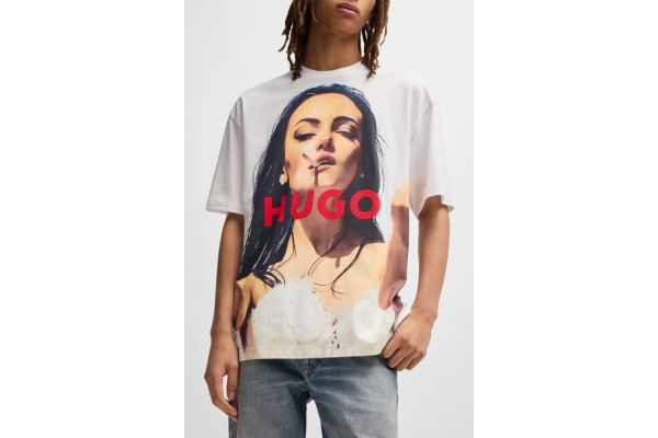 Ανδρικό Duwedie T-Shirt Λευκό Hugo 50535314-100