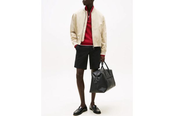Ανδρική Brooklyn 1985 Βερμούδα Μαύρη Tommy Hilfiger MW0MW23563-BDS