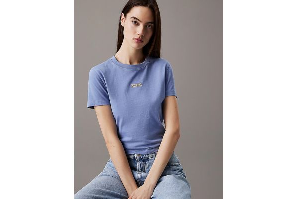 Γυναικείο Institutional Baby T-shirt Μπλε Calvin Klein J20J225524-CE0