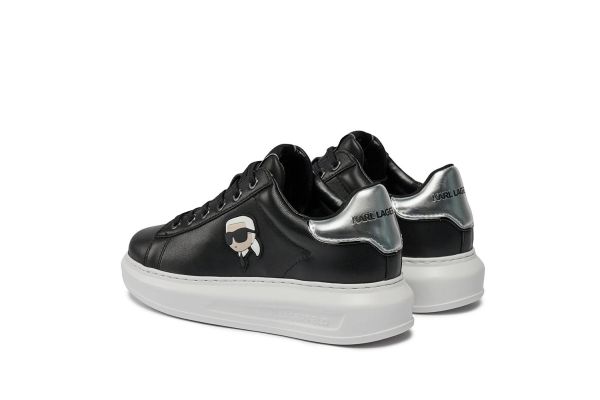 Γυναικεία Δερμάτινα NFT Sneakers Μαύρα Karl Lagerfeld KL62530N-000 BLACK