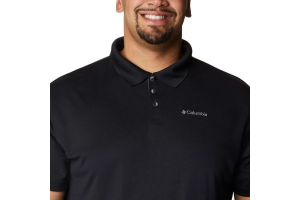 Ανδρικό Plus Size Utilizer Polo Μαύρο Columbia 1772053-010