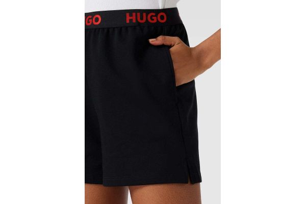 Γυναικείο Sporty Logo Shorts Μαύρο Hugo 50520498-001