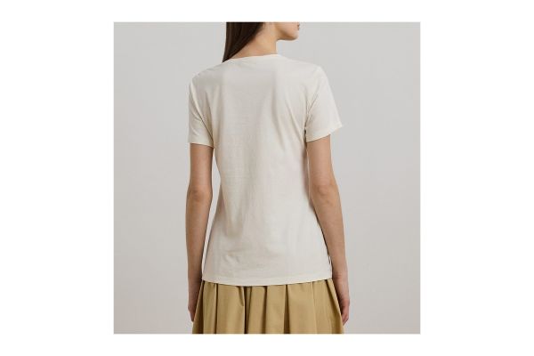 Γυναικείο Katlin T-shirt Εκρού Ralph Lauren 200963950001-101