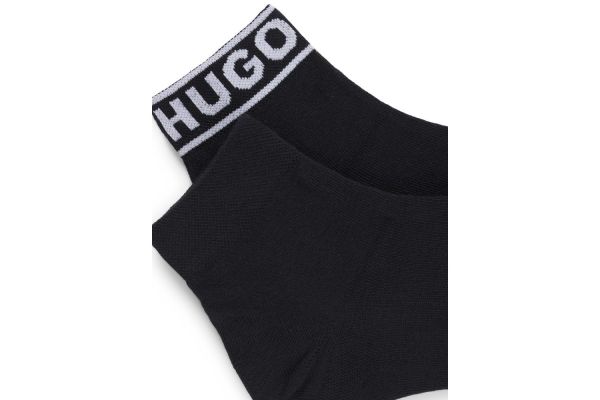 Γυναικείο Σετ Κάλτσες 2 Τεμαχίων Μαύρες Hugo 50469291-001