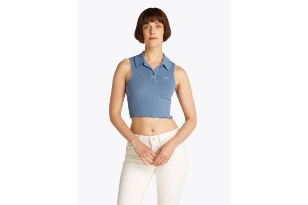 Γυναικείο Polo Μπλε Tommy Jeans DW0DW20295-DY6